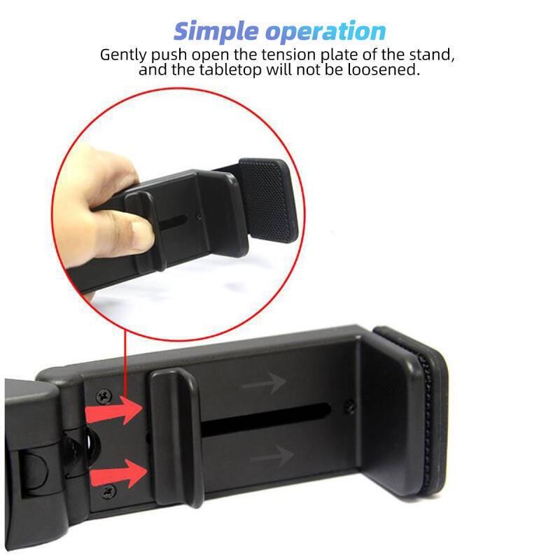 FONKEN Портативный держатель для телефона в самолете, вращение на 360 градусов, складные регулируемые вращающиеся подставки для селфи, подставка для сиденья в поезде, поддержка путешествий