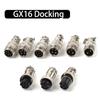 1PCS GX16 2/3/4/5/6/7/8/9/10 Pin Male Female Docking Aviation Plug Socket Circular Connectors Cable Butt Joint Push-in Port Plug Connectors 4
