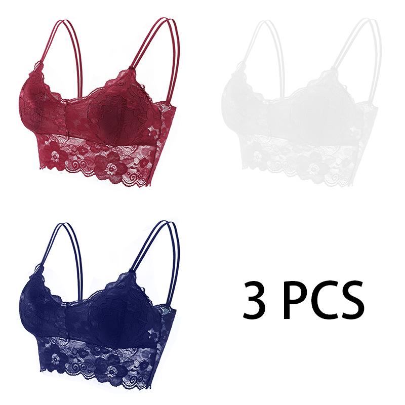 Fashion Sexy Sleeveless Vest Crochet Halter Lace Tank Tops Strappy Bralette Bra Cami Crop Top