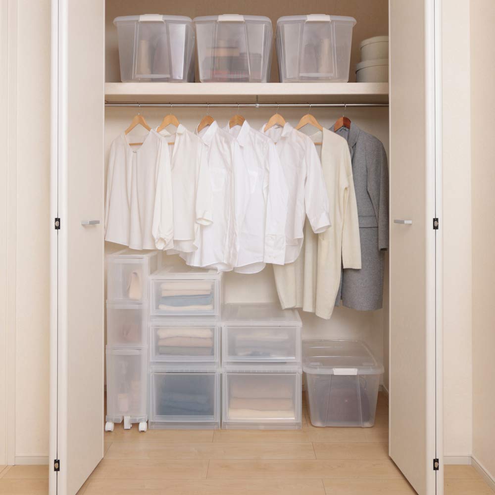 Ящик для хранения вещей Iris Ohyama Natural MD Size Closet Set of 3 (глубоко) Прием посетителей MBC-MD