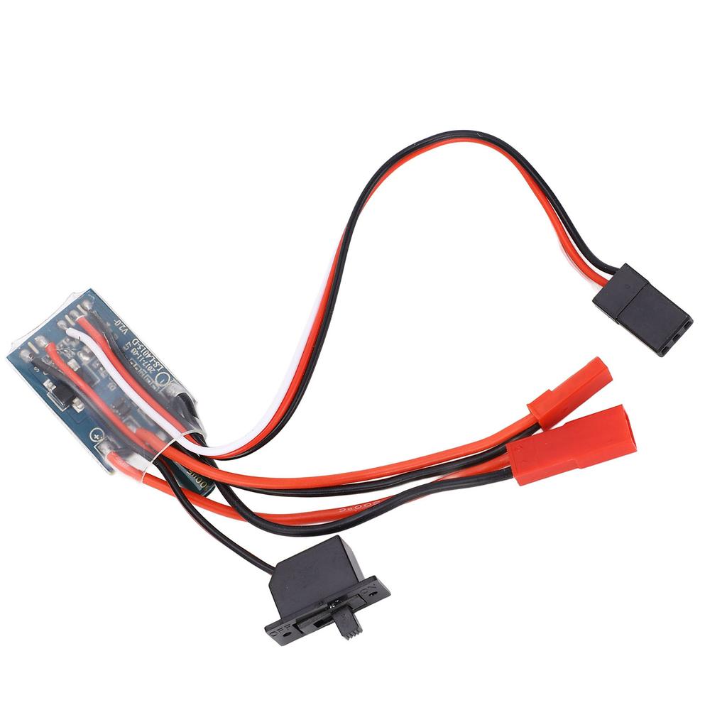 35A ESC Коллекторный 4~8В Электрический регулятор скорости Вперед Назад Тормоз Двунаправленный ESC для 130 180 260