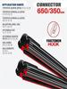 Крючковые стеклоочистители 650/350 мм (26"+14") для Toyota Auris/Corolla, Hyundai Elantra/i30 и Kia Ceed/Cerato