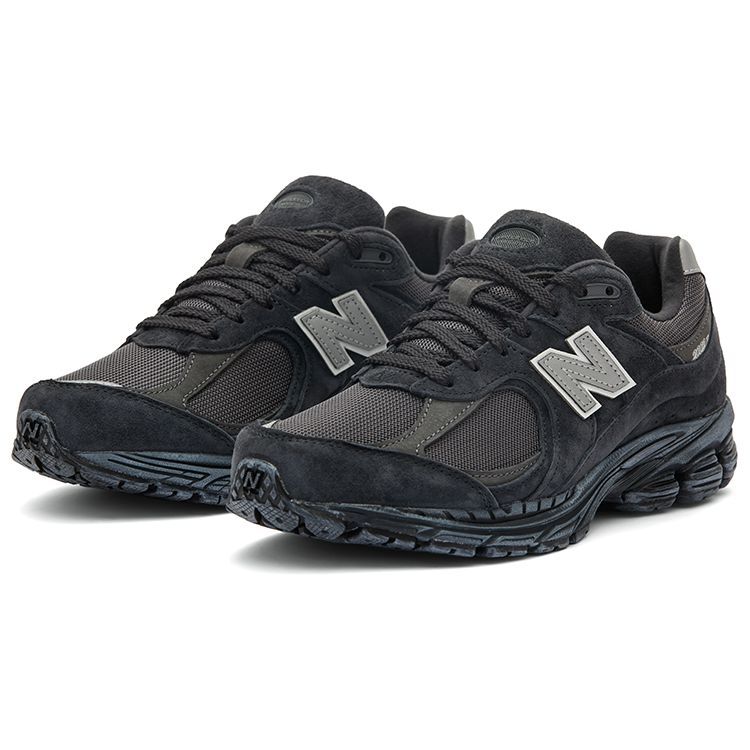 New Balance 2002R Черно-серые кроссовки унисекс M2002RBV