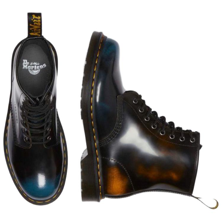 Dr. Martens 1460 Brush Off Leather Lace Up Boot Multi-Color Men Sneakers Black 31897649