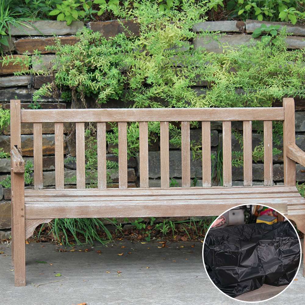 Furniture Dust Cover Courtyard Bench Cover UV Resistant Seat Protective Cover  Outdoor