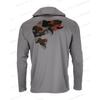 UPF 50 Quick-Dry Breathable Long Sleeve Sun Protection Hooded Shirt Fishing Outdoor Sports Surfing Diving