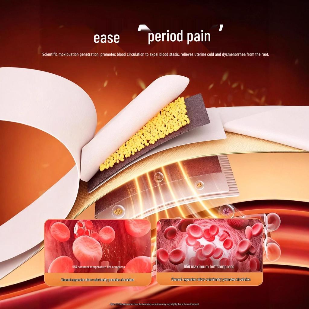 Одноразовый согревающий пояс для облегчения менструальной боли с инфракрасным излучением