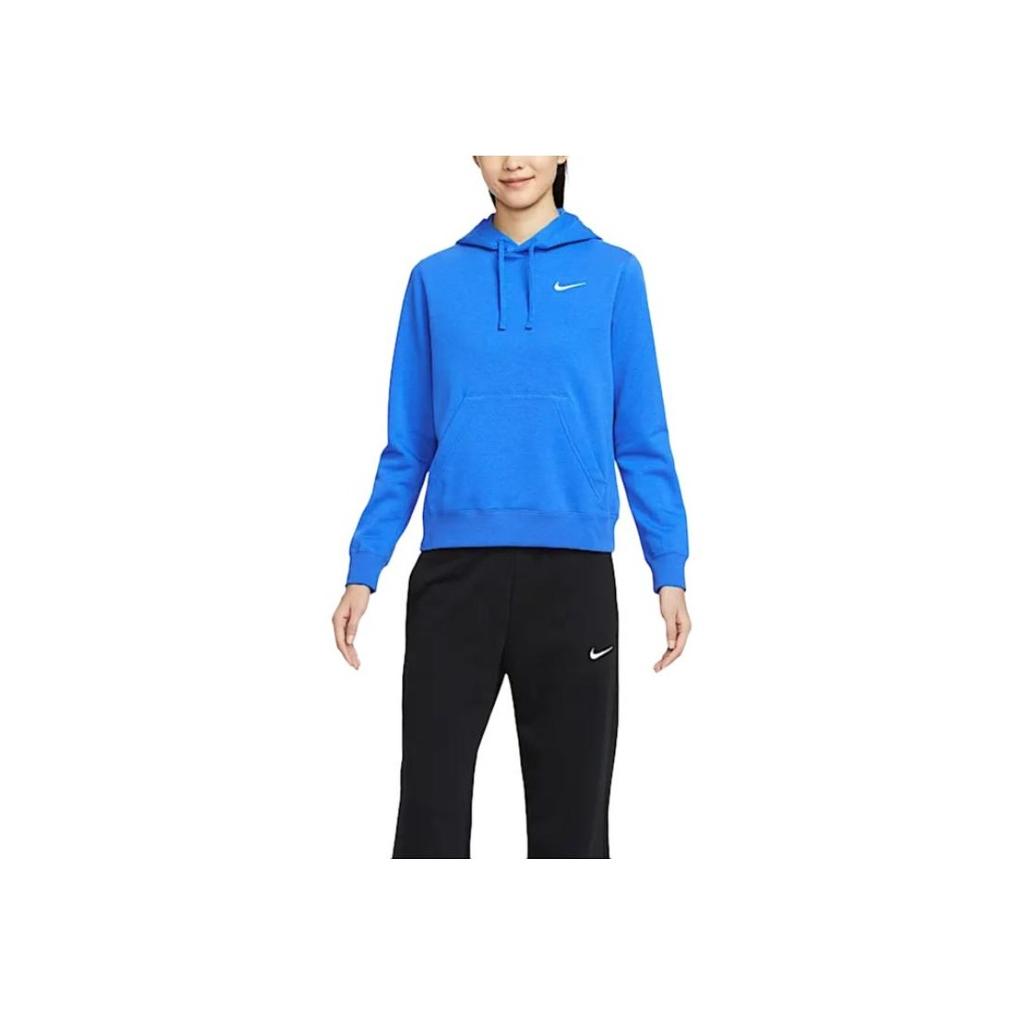 Nike Командный удобный пуловер с капюшоном, толстовка с длинным рукавом для женщин, темно-синий IB8897-450