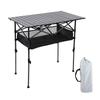 Outdoor Picnic Outdoor Roll Camping Load Capacity Easy To Storage Bag Fishing Table, Table, Foldable, Extendable, Table, Table, Lightweight, 50kg,