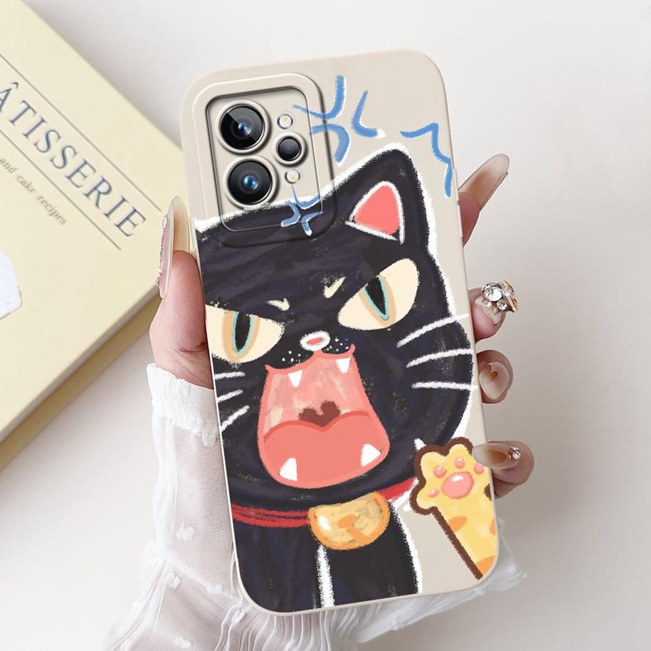 For Realme GT Neo 2 Case RMX3370 Silicone Cover Creative Panda Rabbit Shockproof Bumper For Realme GT2 Pro GT 2 RealmeGT2 Fundas