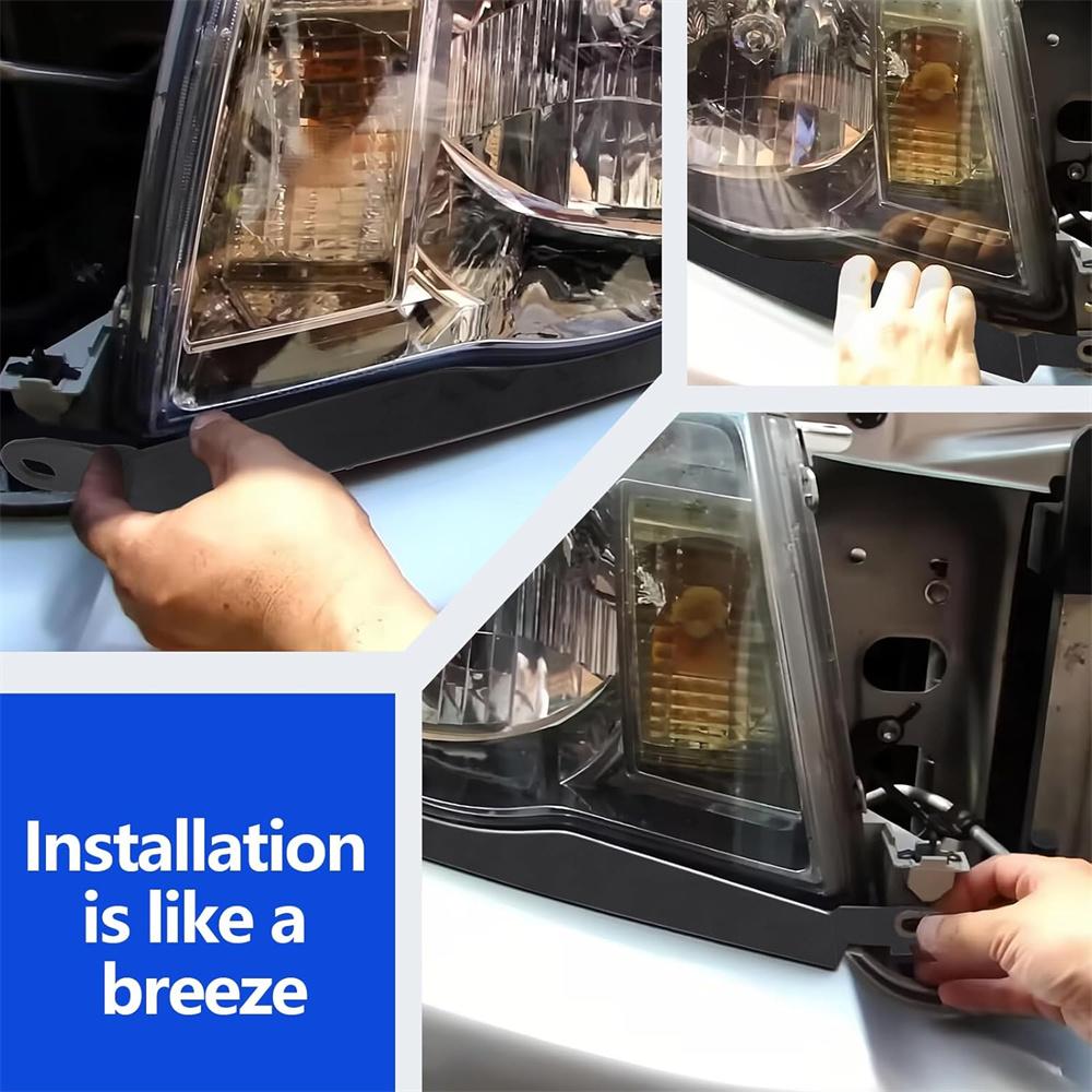 Накладки-заполнители на решетку переднего бампера и фары для Toyota Tacoma 2005-2011