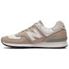 576 Made In England Toasted Nut Men Sneakers Tan Flint-Gray Star-White OU576FLB