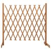 VidaXL Garden Trellis Fence Garden Divider Support for Climbing Plants Outdoor Flower Bed Orange 314828