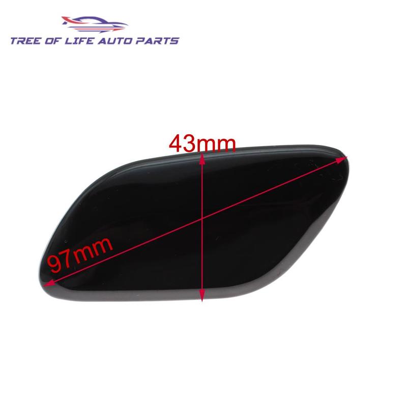 Front Bumper Headlight Washer Spray Nozzle Jet Cover Cap For VOLVO XC70 II 2008 2009 2010 2011 2012 2013-2016 39883918 39883906
