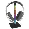 RGB-стойка для игровых наушников с активацией звуком и подсветкой окружающей среды