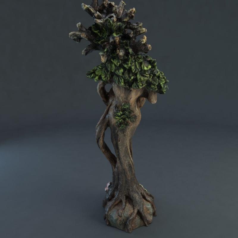 1 шт. Статуэтка птицы Богини Природы Леса из смолы, украшение для рабочего стола, персонализированные креативные садовые украшения