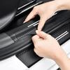 BBKR7 For BMW M3 M5 M6 X3 Carbon Fiber Door Sill Scuff Plate E46 E36 E90 F30 G20 E34 Anti-Scratch Vehicle Exterior Tuning Accessories
