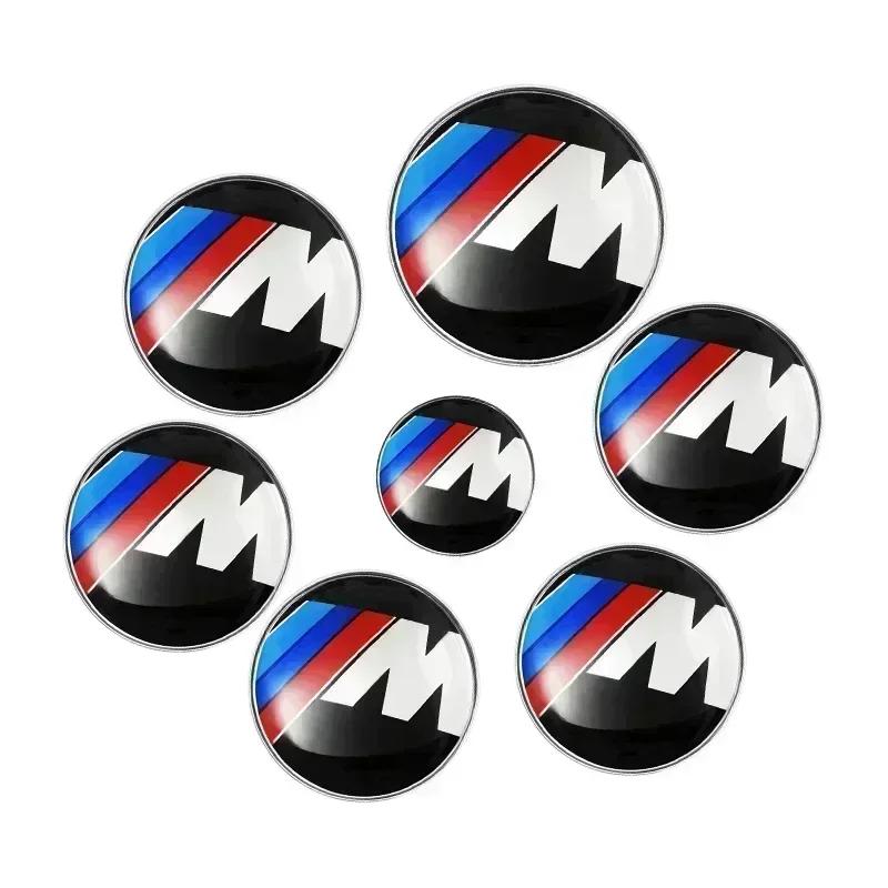 For BMW 5SF1117pcs 45mm 68mm 74mm 82mm Car Logo Front Hood Emblem rear boot badge for BMW E63 E64 E68 F03 F04 F15 E71 E72 E70 E83 E84 E92 E93