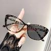 2025 New Advanced Sense of Myopia Glasses Women Men Trendy Fashion Cat Eyeglasses Frame Photochromic Full Rim Glasses 0 To 4.0