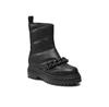 Le Silla Ankle Boots Stivaletto Ranger Fod. Montone 6411T020M1MMFAK001 Black