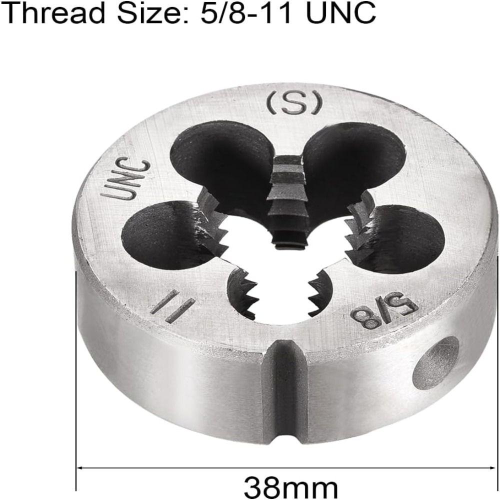 Правая круглая плашка 5/8-11 UNC для нарезания резьбы. Легко для нас
