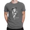 Men's T-Shirt Punk Godmother Funny 100% Cotton Tees Short Sleeve Patti Smith T Shirt Round Collar Clothing Summer