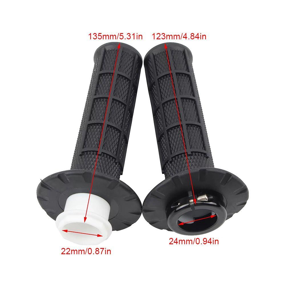 1Pair Lock-on Motorcycle Universal Grips Handlebar Grips For KTM CRF SXF EXC Motocross Dirt Bike