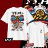 2026 Модная Футболка с Графикой из Аниме ONE PIECE Фрэнки Y2k для Мужчин и Женщин Хлопок Высокое Качество Японский Мультфильм Летняя Комфортная Одежда