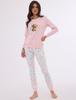 Cornette 671/376 Star Pajamas Length/size S-2XL Women's Cornette
