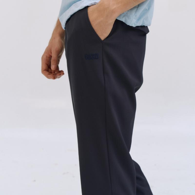 Goxo Navy One Tuck Slacks