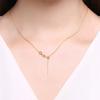 Rael 18K Gold Chain Price White Yellow Rose Sale Pure Gold Au750 Needle Adjustable Necklace Best Gift For Women