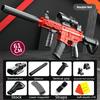 M416 Ручной Нижний Подающий Болт Игрушечный Пистолет с Мягкими Пулями Детский Автомат Одиночный Пистолет-Пулемет 2025 Рождественский Подарок