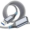 USB-удлинитель 1 м, USB 3.0 5 Гбит/с высокоскоростная передача данных AviBrex usb-удлинитель USB3.0 стандартный тип A мужчина - тип A женщина удлинитель нейлон