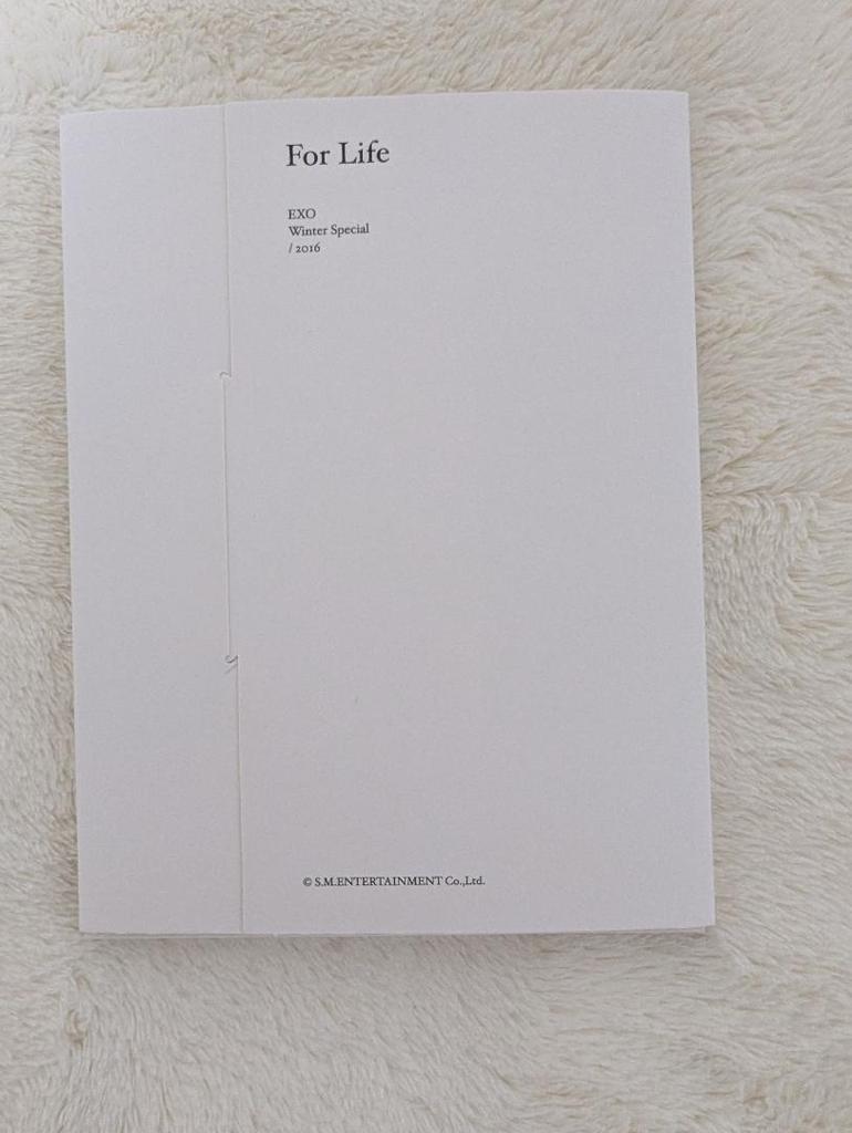 [USED] EXO For Life Official Postcard Complete Set