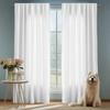 Хлопок Льняные Прозрачные Шторы Полупрозрачные Вуалевые Карманные Шторы для Спальни Гостиной Фильтрующие Свет Оконные Шторы