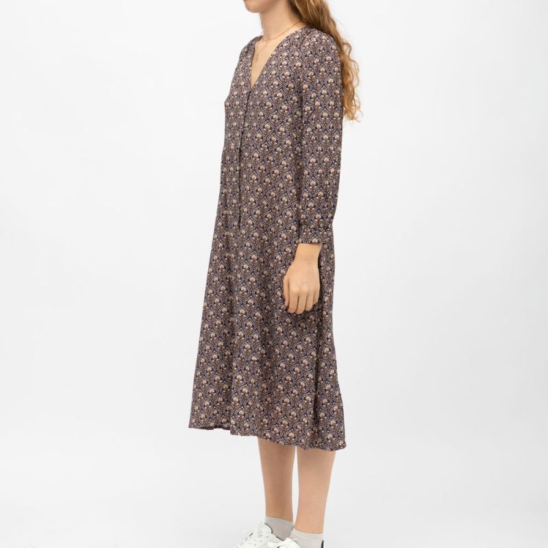 Платье миди с V-образным вырезом с принтом ravena Женское LA PETITE ETOILE