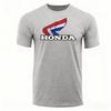 Летняя хлопковая футболка Honda для мужчин и женщин, футболка Honda Classic Gold Wing с коротким рукавом, топ для мотоцикла и велоспорта на весну и осень