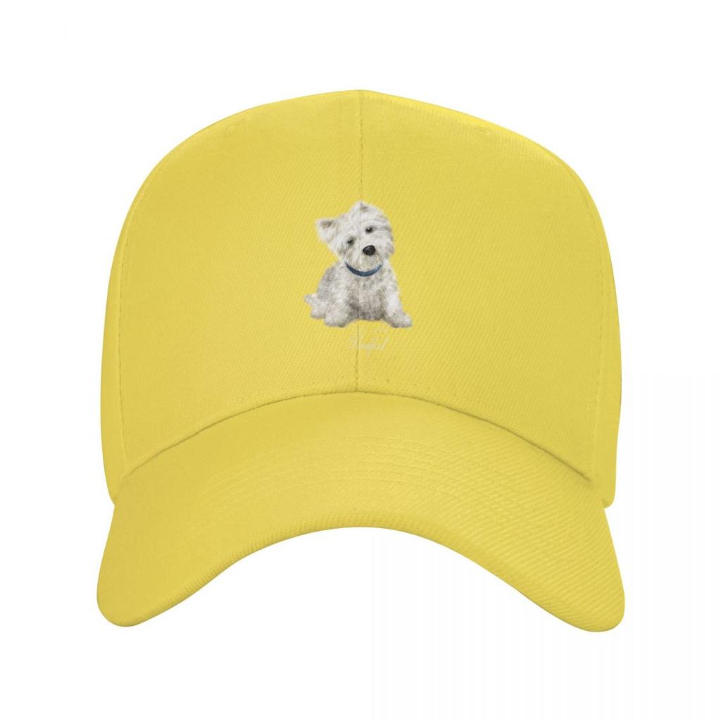 Бейсбольная кепка Sweet West Highland White Terrier для собак, женская дышащая кепка унисекс Westie Puppy Dad Hat, уличная кепка Snapback, кепка