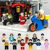 12pcs City Career LW009 Building Block Figure Cartoon Character Children's Building Block Toy