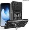 Чехол-накладка с выдвижной защитой объектива для Honor 400 Smart 5G, чехол для Honor X7D X7C X5B Plus 4G 200 Smart, чехол с магнитной подставкой-кольцом