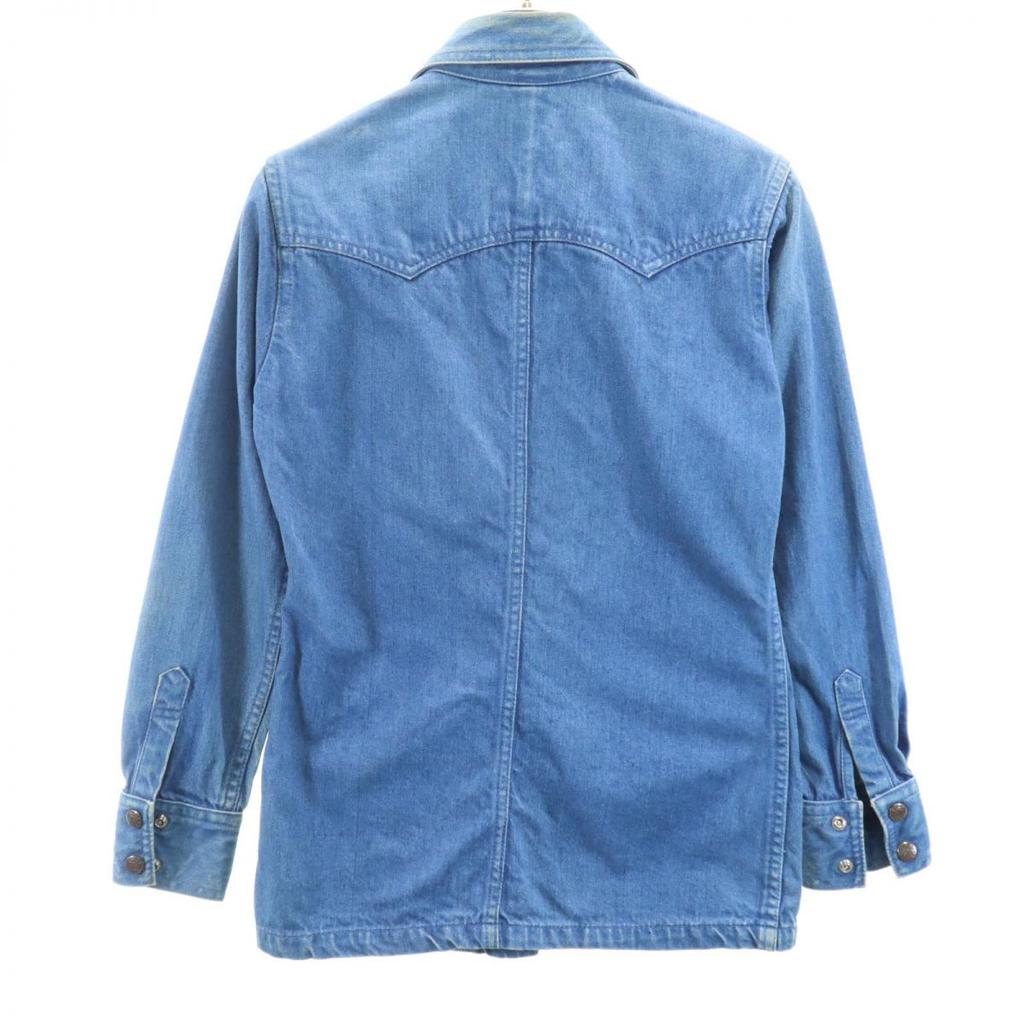 BIGBELL Long Sleeve Western Denim Jacket S Jeans Men's Used