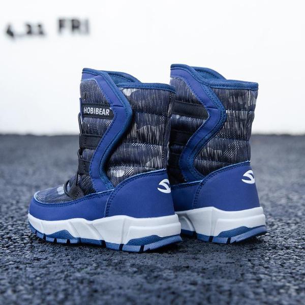 Winter Kids Snow Boots Children Outdoor Shoes Girls Boys Winter Warm Boots Waterproof Size