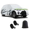 Syncnika Car Cover for Toyota TA UV Yellow and Snow Includes Windproof Suitable for All Seasons Raize/Daihatsu Rocky, Waterproof, Fleece-Lined,