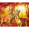 Алмазная вышивка милый пятнистый олень 5D DIY Алмазная картина Алмазная мозаика фотографии домашний декор
