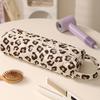 Leopard Hair Dryer Storage Bag Sweet Cosmetic Bag Bow Curler Storage Bag  Beauty Tools Organization