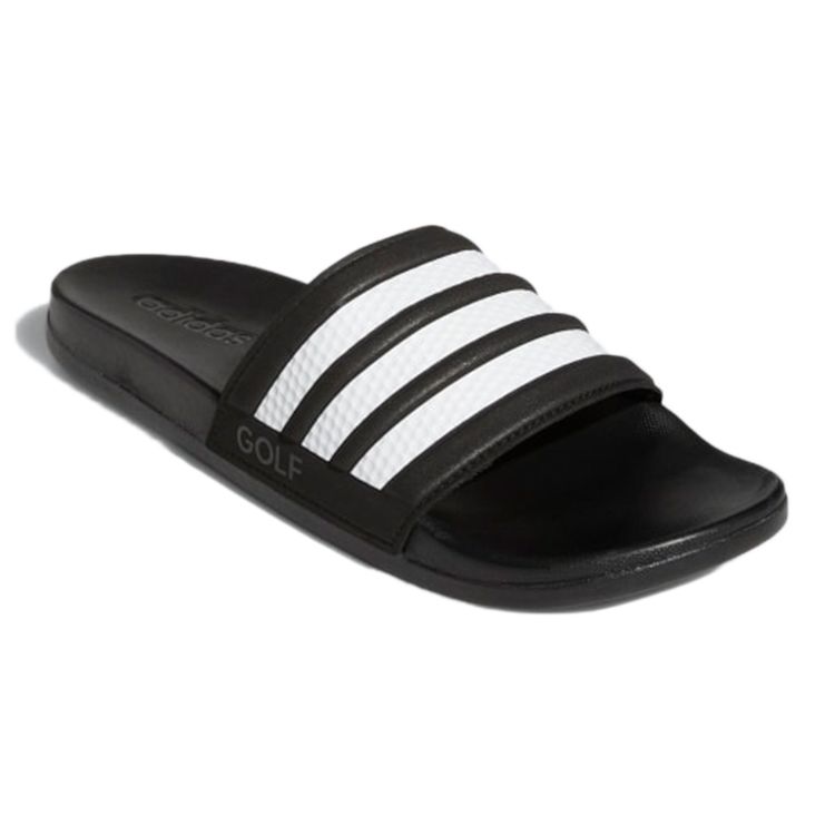 Adidas Adilette Golf Comfort Slide Black White Unisex Sneakers FZ0948