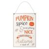 Pumpkin Spice MDF Plate