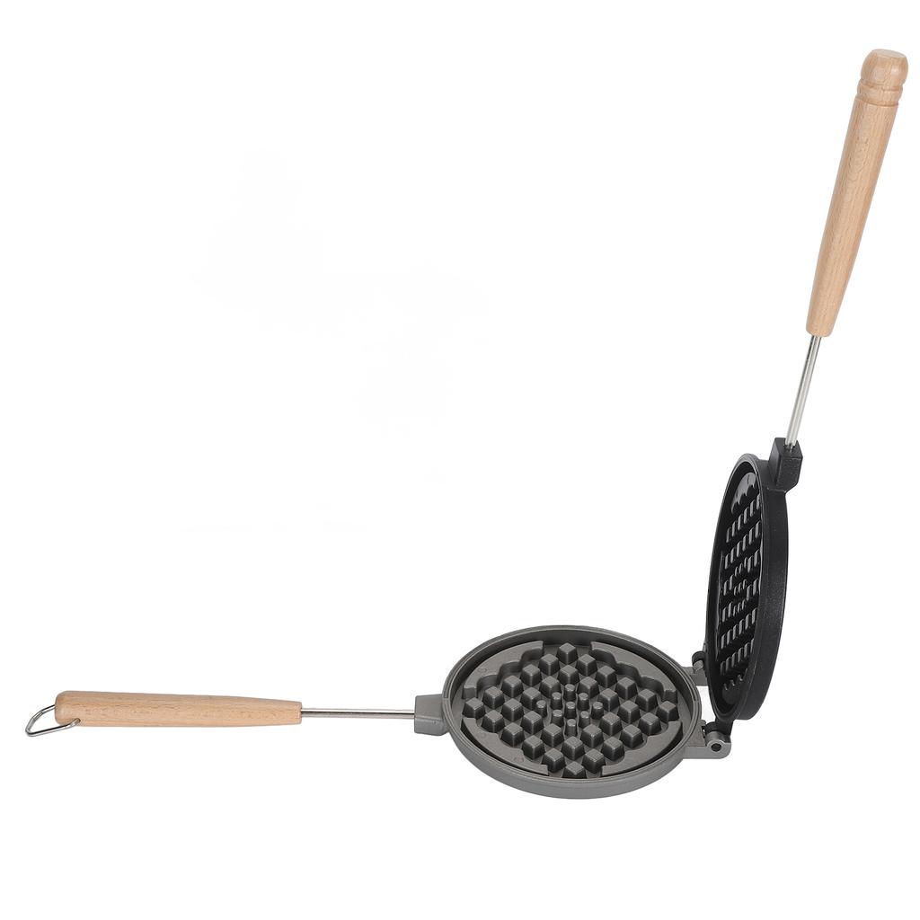 Nonstick Waffle Maker Pan Dual Sided Non Stick with Removable Handle Mini Waffle Maker for Waffles