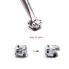 AZDENT Dental Orthodontic Brackets Self-Ligating Braces Inserted Crimpable Movable Hooks Auxiliary Hole Buccal Tube 28pcs/Box