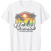 Винтажная футболка Venice Beach Калифорния CA Серфинг Ретро Серф Подарок